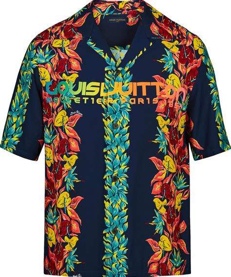 louis vuitton hawaiian shirt replica|louis vuitton button up shirt.